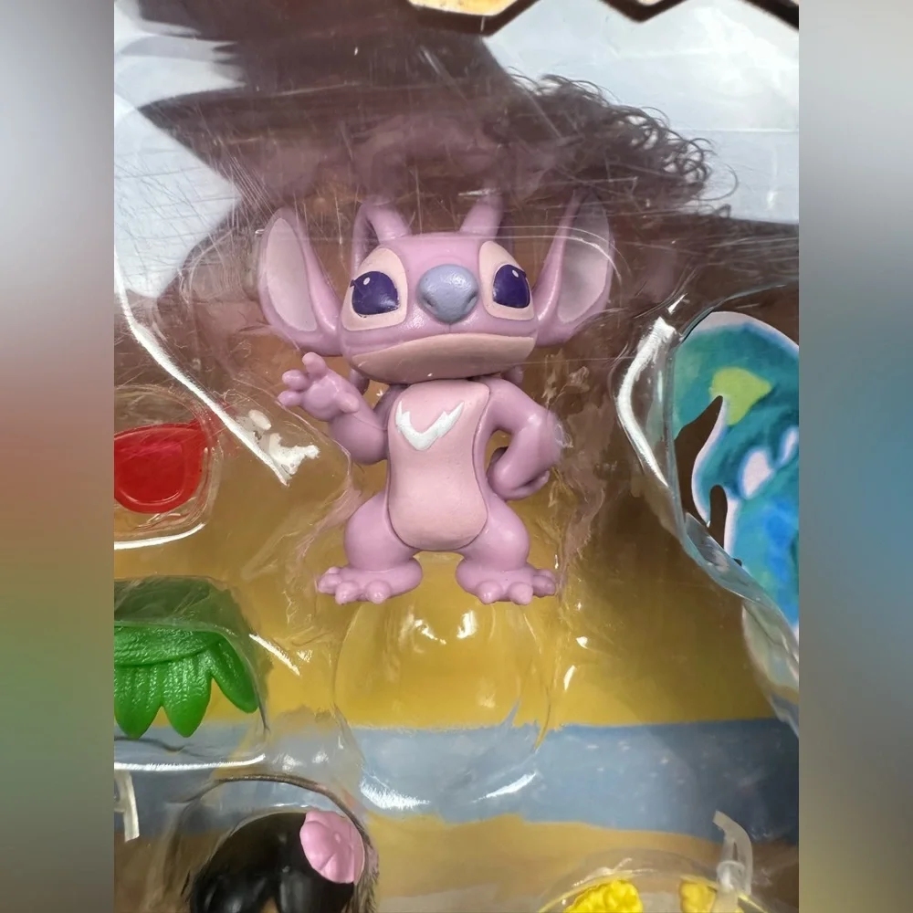 Disney Stitch Collectibles Includes 6 Lilo & Stitch Toy Figures 11 Pc Set Age 3+